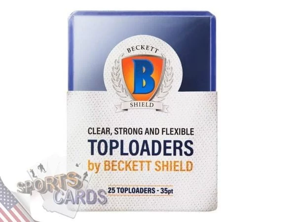 Beckett Shield Toploaders 35pt-back