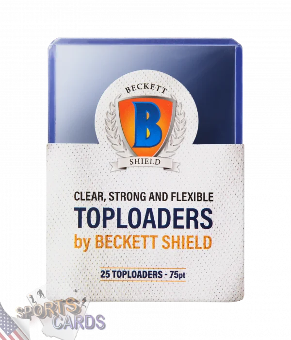 Beckett Shield Toploaders 75pt-back