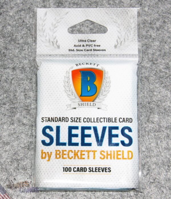 Beckett Shield Standard Size Card Sleeves-front