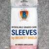Beckett Shield Graded Card Sleeves-front