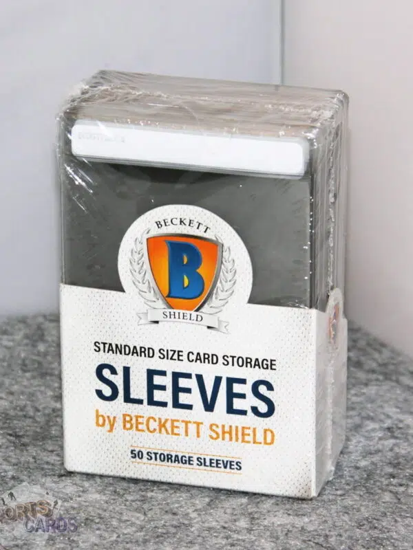 Beckett Shield Standard Size Card Storage Sleeves-front