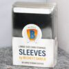 Beckett Shield Large Size Card Storage Sleeves-front