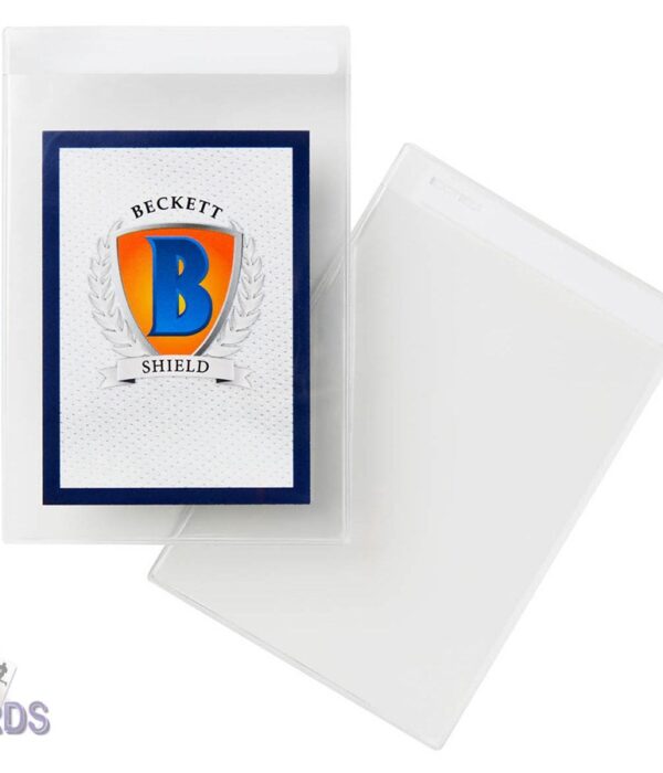 Beckett Shield Large Size Card Storage Sleeves-stand