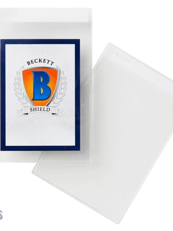 Beckett Shield Large Size Card Storage Sleeves-stand