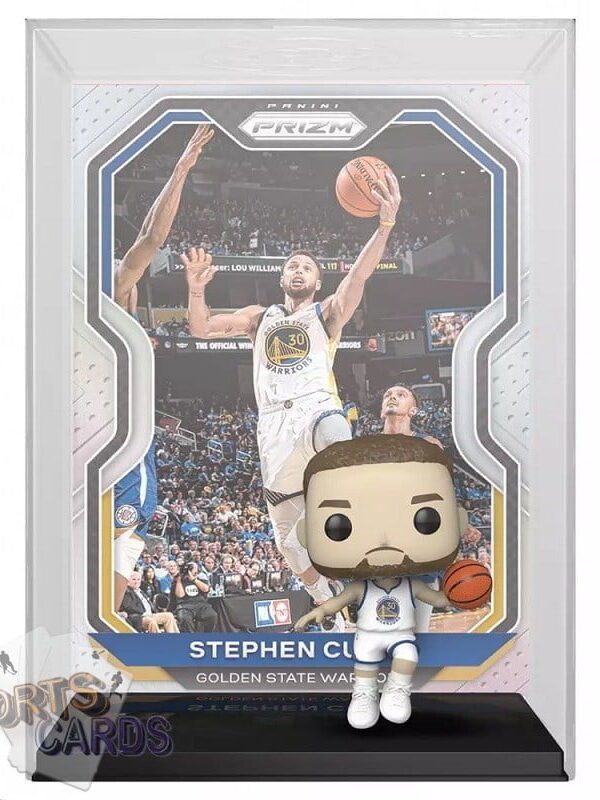 Funko POP! Stephen Curry #04 Golden State Warriors NBA Panini Prizm Card + Vinyl Figure-back