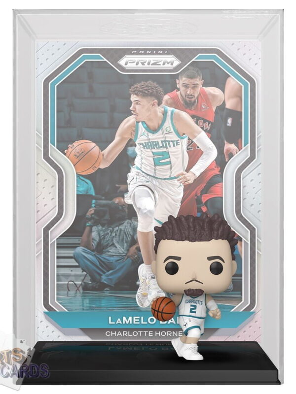 Funko POP! LaMelo Ball #01 Charlotte Hornets NBA Panini Prizm Card + Vinyl Figure-back