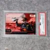 2022 Max Verstappen #63 Topps Now Formule 1 Red PSA 9 MINT /99-front