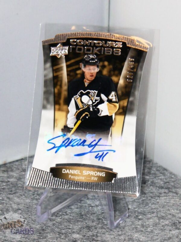 2015-16 Daniel Sprong #106 Upper Deck Contours Rookies /499-stand