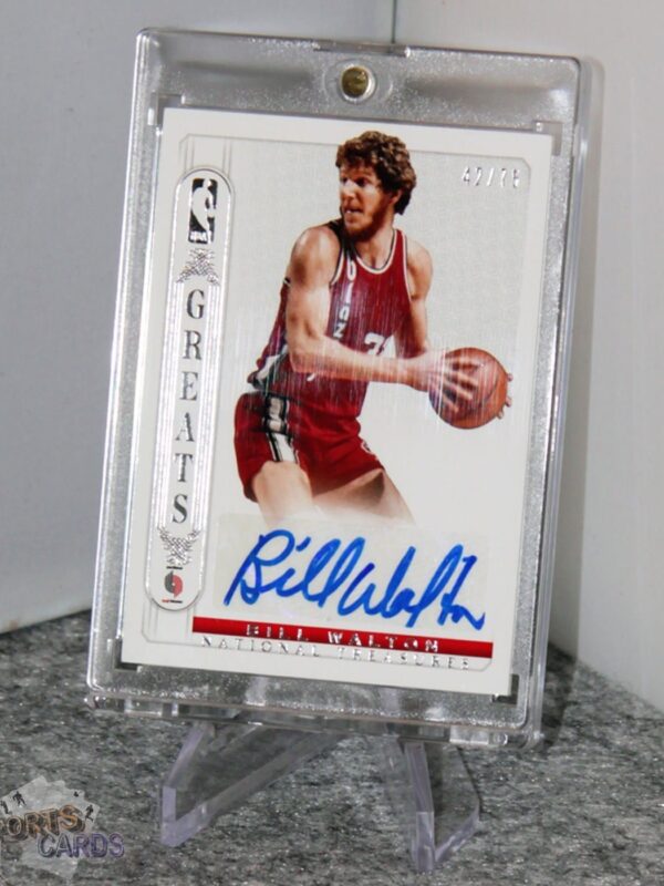 2014-15 Bill Walton #NBG-BW Panini National Treasures Greats /75-stand
