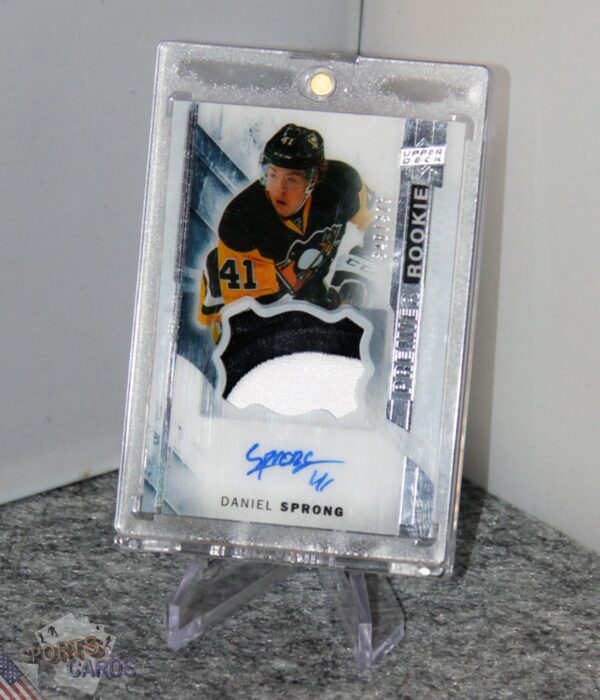 2015-16 Daniel Sprong #85 Upper Deck Premier Rookie /375-stand