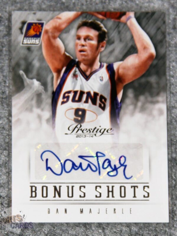 2013-14 Dan Majerle #51 Panini Prestige Bonus Shots Auto