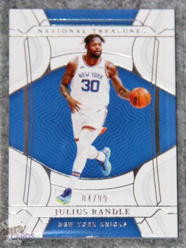 2021-22 Julius Randle #2 Panini National Treasures /99-front