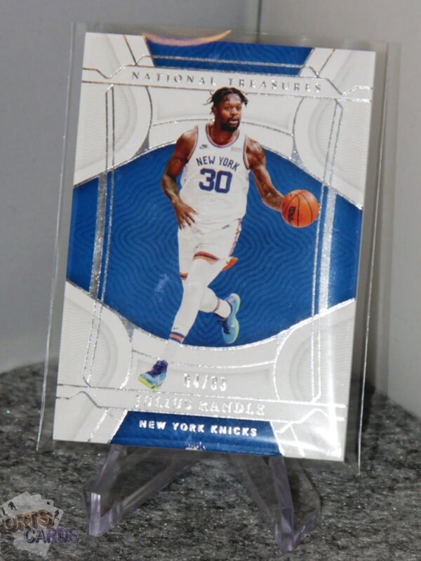 2021-22 Julius Randle #2 Panini National Treasures /99 - Afbeelding 3