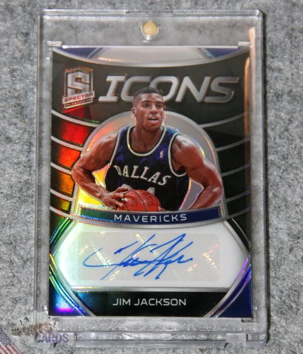 2019-20 Jim Jackson #IA-JJK Panini Spectra Prizm Autographs Icons /149-front