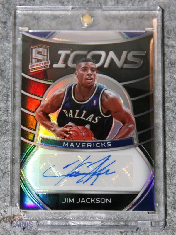 2019-20 Jim Jackson #IA-JJK Panini Spectra Prizm Autographs Icons /149-front