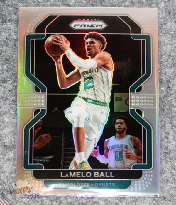 2021-22 LaMelo Ball #185 Panini Prizm Silver Prizm-front