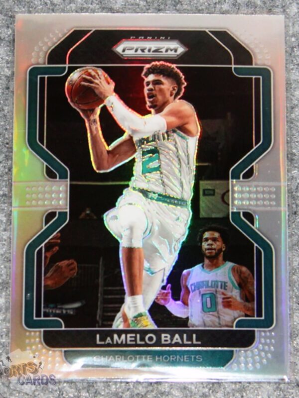 2021-22 LaMelo Ball #185 Panini Prizm Silver Prizm