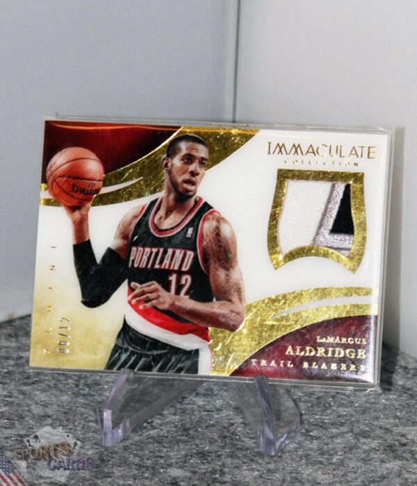 2013-14 LaMarcus Aldridge #26 Panini Immaculate Collection /12-stand
