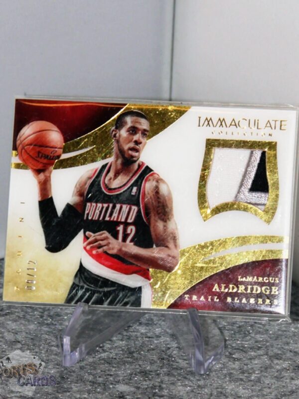 2013-14 LaMarcus Aldridge #26 Panini Immaculate Collection /12-stand