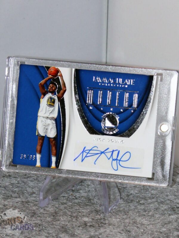 2017-18 Nick Young #MK-NYG Panini Immaculate Modern Marks Autograph /99-stand