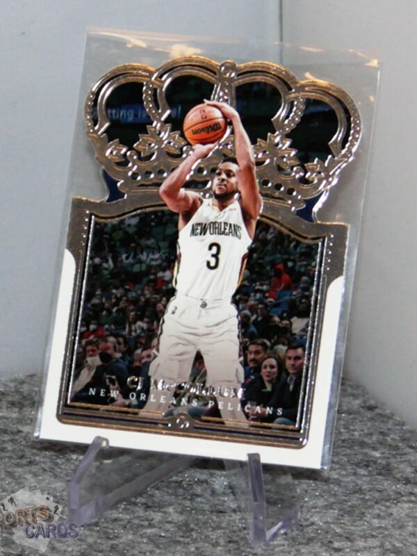 2021-22 CJ McCollum #56 Panini Crown Royale-stand