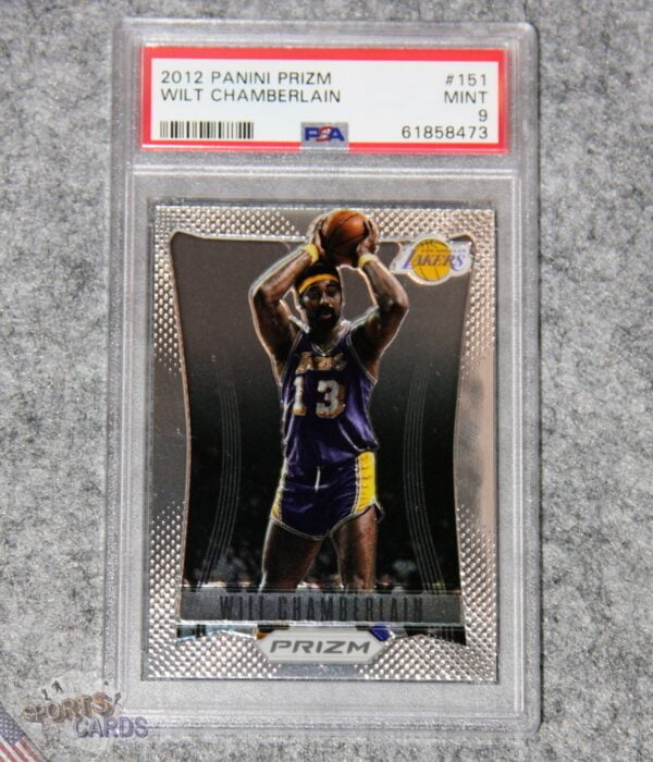 2012-13 Wilt Chamberlain #151 Panini Prizm PSA 9 MINT