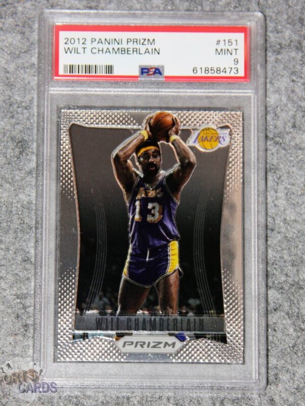 2012-13 Wilt Chamberlain #151 Panini Prizm PSA 9 MINT
