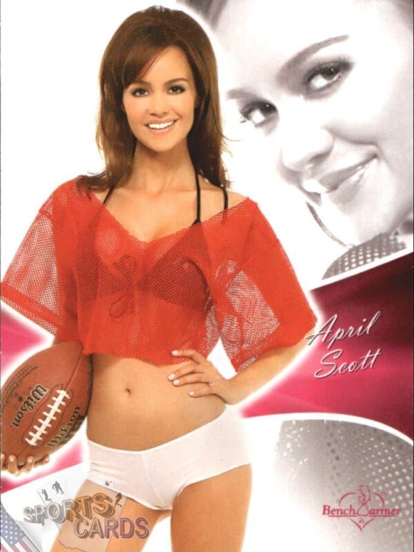 2011 April Scott #3 Bench Warmer BubbleGum-front