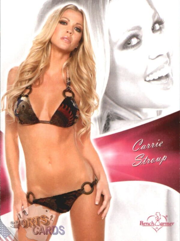 2011 Carrie Stroup #5 Bench Warmer BubbleGum-front