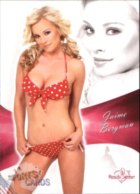 2011 Jaime Bergman #24 Bench Warmer BubbleGum-front