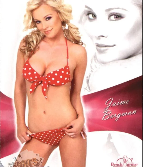 2011 Jaime Bergman #24 Bench Warmer BubbleGum-front