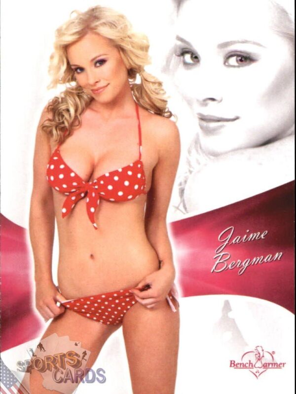 2011 Jaime Bergman #24 Bench Warmer BubbleGum-front