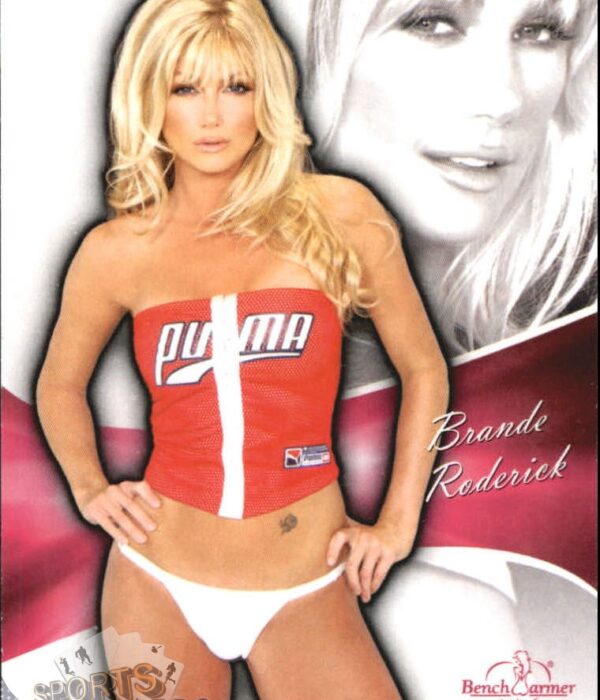 2011 Brande Roderick #34 Bench Warmer BubbleGum-front