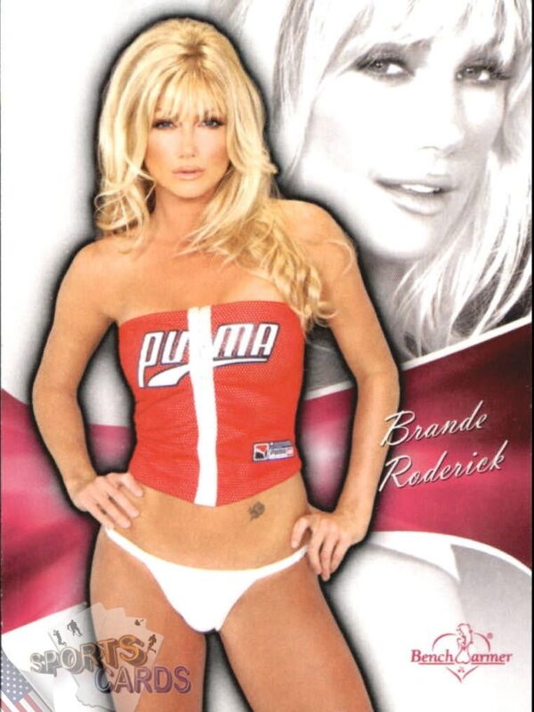 2011 Brande Roderick #34 Bench Warmer BubbleGum-front