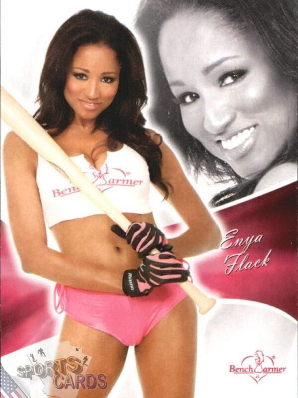 2011 Enya Flack #35 Bench Warmer BubbleGum-front