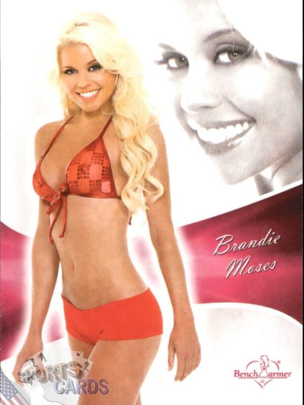 2011 Brandie Moses #46 Bench Warmer BubbleGum-front