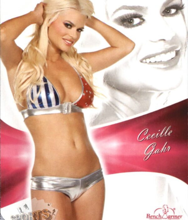 2011 Cecille Gahr #58 Bench Warmer BubbleGum-front
