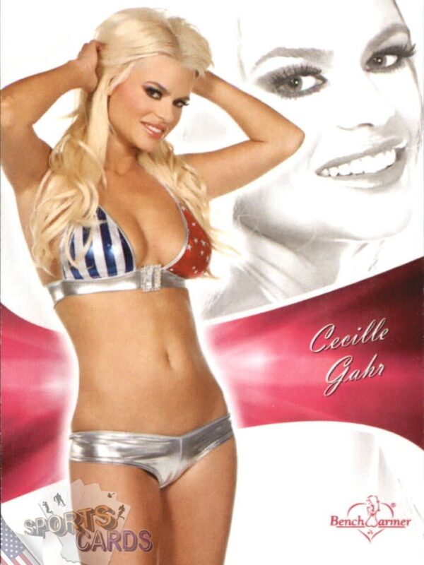 2011 Cecille Gahr #58 Bench Warmer BubbleGum-front