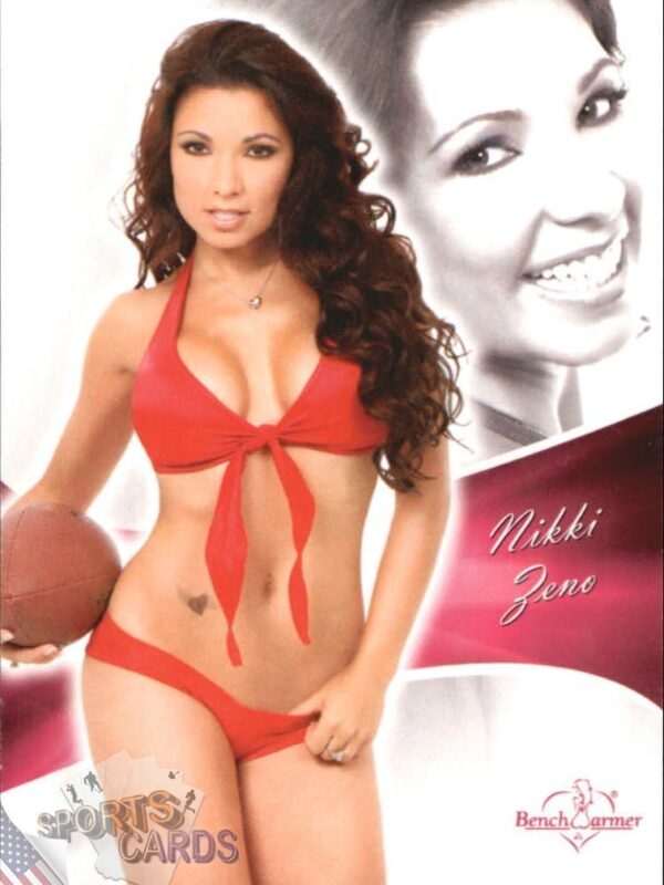 2011 Nikki Zeno #63 Bench Warmer BubbleGum-front