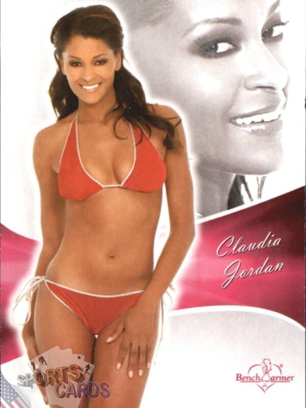 2011 Claudia Jordan #71 Bench Warmer BubbleGum-front