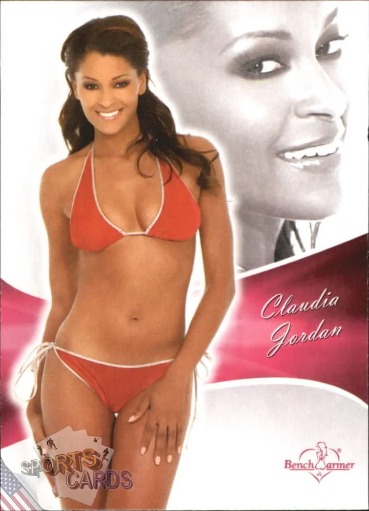 2011 Claudia Jordan #71 Bench Warmer BubbleGum-front