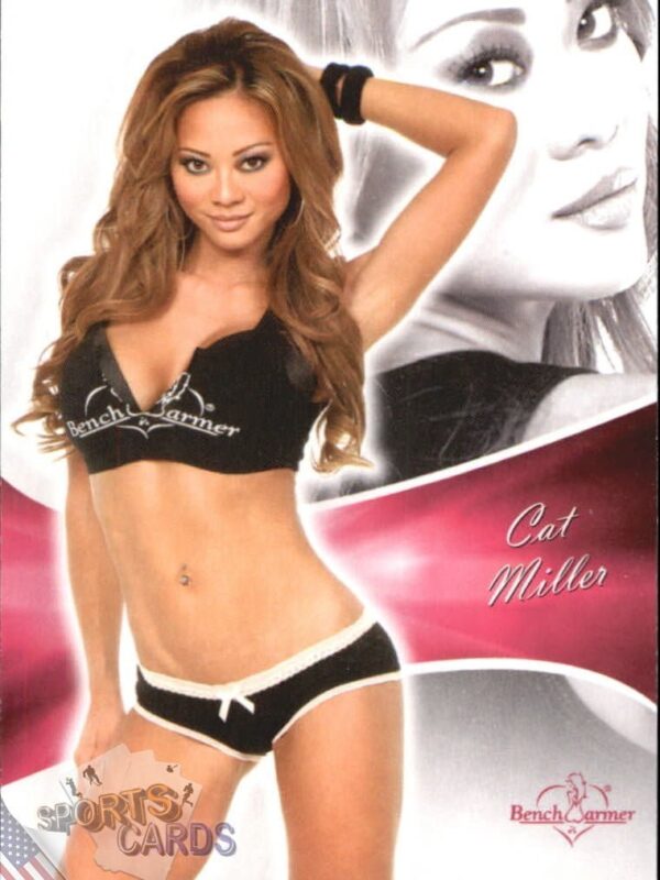 2011 Cat Miller #79 Bench Warmer BubbleGum-front