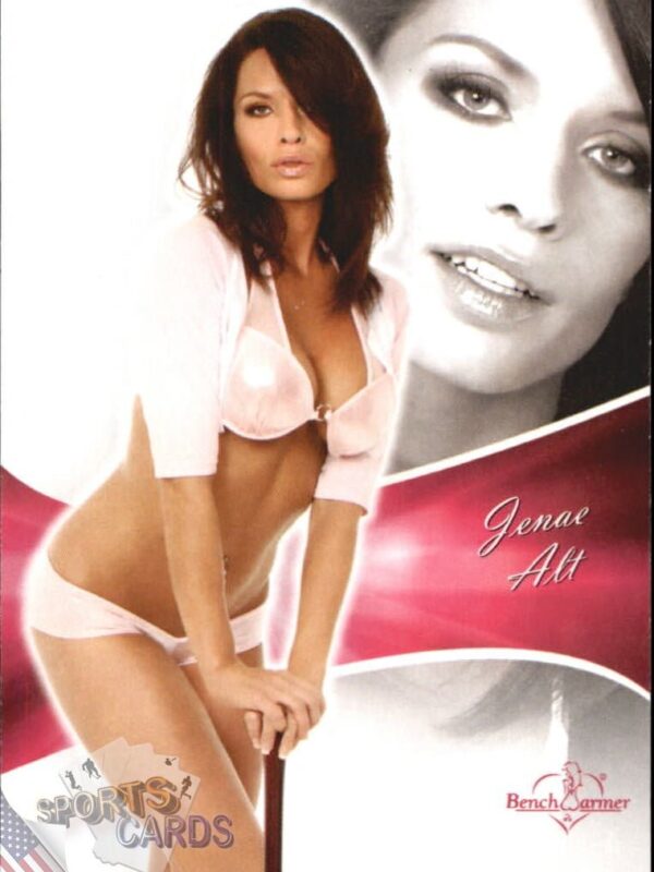 2011 Jenae Alt #93 Bench Warmer BubbleGum-front
