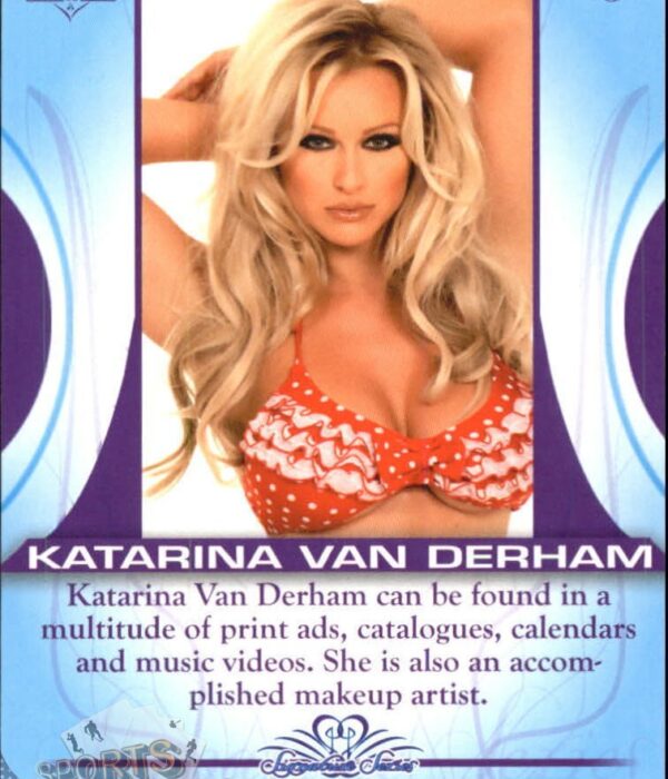 2008 Katarina Van Derham #23 Bench Warmer Signature Series-back