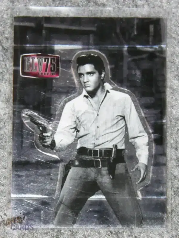2010 Elvis Presley #PU1 PressPass The King of Hollywood Love Me Tender Pop-Ups-front