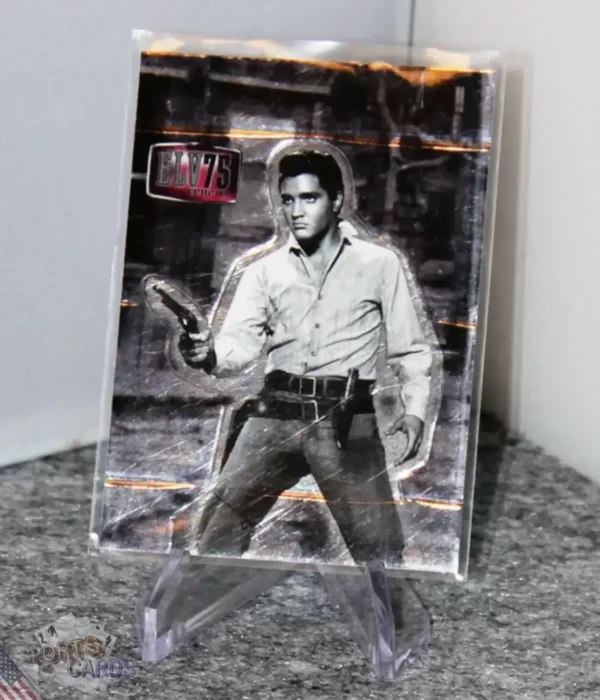 2010 Elvis Presley #PU1 PressPass The King of Hollywood Love Me Tender Pop-Ups-stand