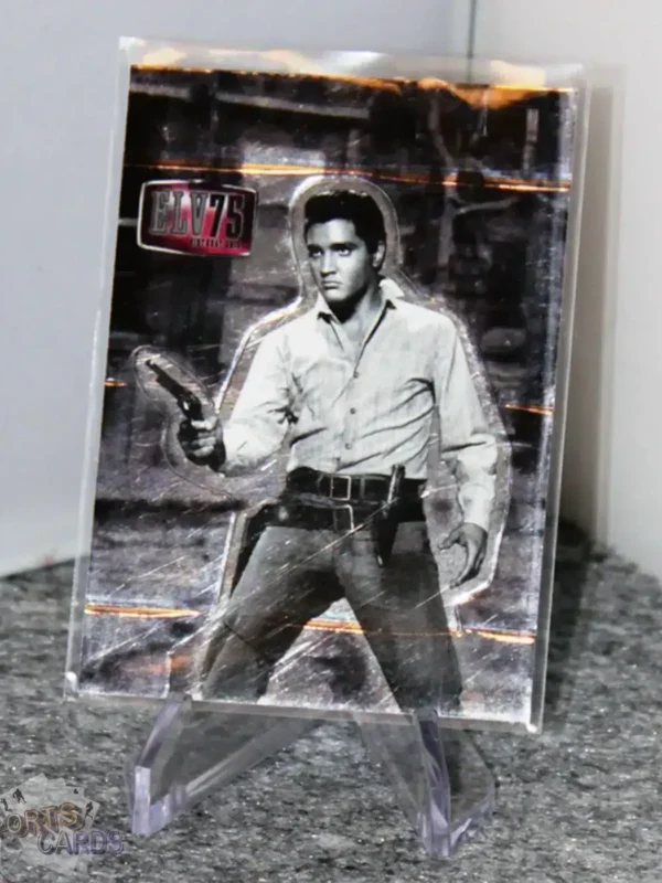 2010 Elvis Presley #PU1 PressPass The King of Hollywood Love Me Tender Pop-Ups-stand
