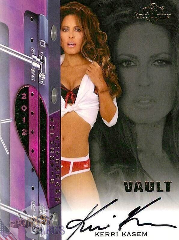 2012 Kerri Kasem Bench Warmer Vault Autograph-front