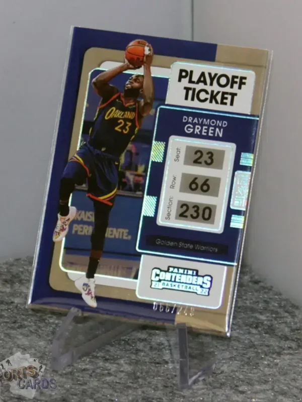 2021-22 Draymond Green #40 Panini Contenders Basketball Playoff Ticket /249-stand