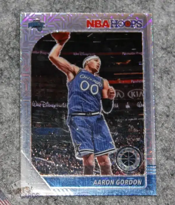 2019-20 Aaron Gordon #137 Panini Hoops Premium Stock Silver Mojo Prizm